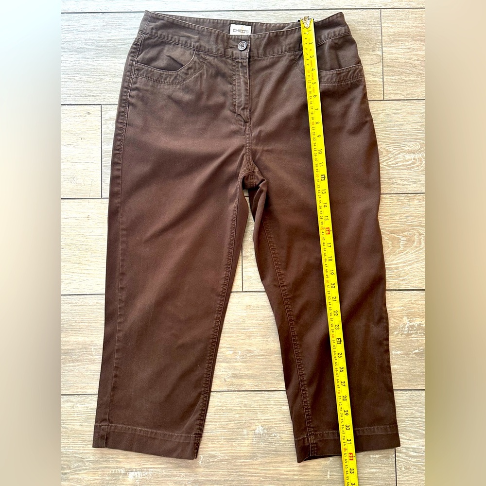 CHICO’S Capri Wide Leg Capri Pants